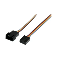 30cm 4 Pin Molex Lüfter Verlängerungskabel - St/Bu