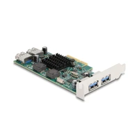 PCI Express x4 Karte zu 2x extern USB 5 Gbps Typ-A+