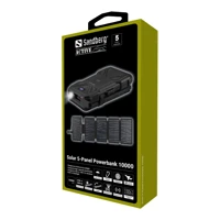 Solar 5-Panel Powerbank 10000