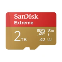 Extreme microSDXC 2TB+SD Adapt 240MB/s - Secure Dig