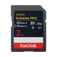 Extreme PRO 2TB SDXC 250MB/s UHS-I - Extended Capac
