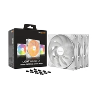 Light Wings LX, PWM High-Speed, 140mm, Weiß, RGB