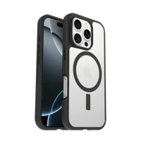 React MagSafe Hülle für iPhone 16 Pro Black clear/b