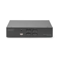 KVM Switch, 4x1  DP, DP Out,USB - Displayport-Einga