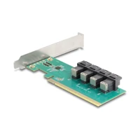 PCI Express x16 Karte zu 4 x intern SFF-8643 NVMe