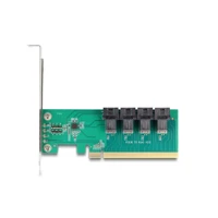 DeLock PCI Express x16 Karte zu 4 x intern SFF-8643 NVMe