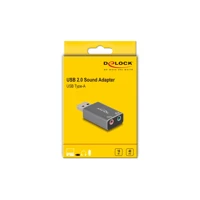 Externe USB Soundkarte mit USB-A Stecker auf 2 x 3