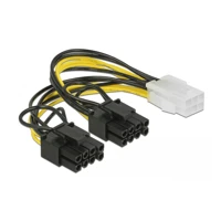 Stromkabel - 6-poliges PCIe Power (W) bis 8-poliger