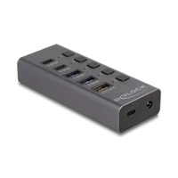DeLock USB 5 Gbps Hub mit 2 x Typ-A und 2 Type-C Buchse 1