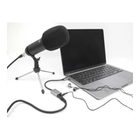 Externe USB Soundkarte mit Type-C Stecker auf 2 x 3