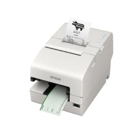 TM-H6000VI Cutter MICR USB RS232 Ethernet OPOS weiß