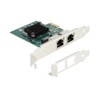 PCI Express x1 Karte zu 2 x RJ45 Gigabit LAN BCM