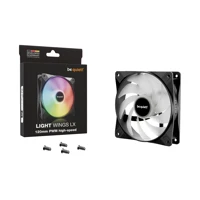 Light Wings LX, PWM High-Speed, 120mm, Schwarz, RGB