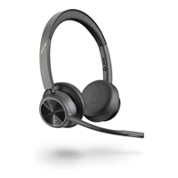 Voyager 4300 UC Series 4320 - Headset - On-Ear - Bl