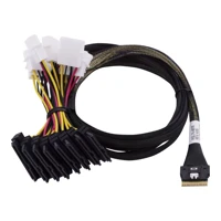 Internes SAS-Kabel - 1x8 Slim SAS (SFF-8654) zu U.3