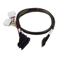 Internes SAS-Kabel - 1x8 Slim SAS (SFF-8654) zu U.3