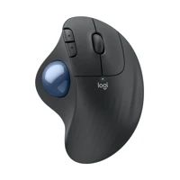 ERGO M575S Wireless Trackball - GRAPHITE+BLUE BALL