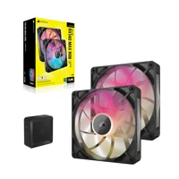iCUE Link RX140 MAX, 140mm, Schwarz, RGB
