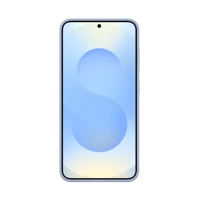 Silicone Case Galaxy S25 light blue