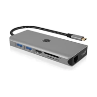 D ICY BOX IB-DK4061-CPD USB-C 12-Port 100W DockingS
