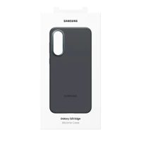 S25 Slim Silicone Case Black - Samsung Galaxy S25 S