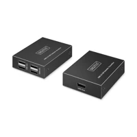 USB 2.0 CAT Extender, 4 Port USB-A, 150m - CAT 6