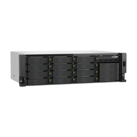 TS-h1655XeU-RP-8G3U short-depth Rackmount NAS 12x3