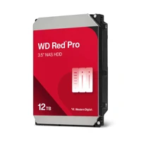 Red Pro WD122KFBX, 12TB HDD, 3,5", SATA, 7200U/min