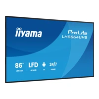 LH8664UHS-B3AG 86"W LCD 4K UHD IPS Black