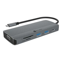 10 in 1 USB-C Docking station 1x HDMI 4K60Hz VGA PD