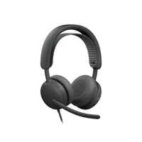 Logitech Zone Wired 2 for Business - Headset - On-Ear - kabe