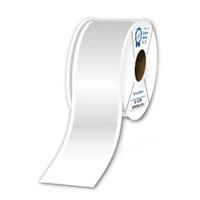 Vinyl - laminiert - permanenter Klebstoff - weiß