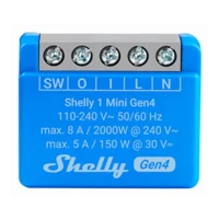 · Unterputz·""1 Mini Gen4""· Relais· max 8A· 1 Kana