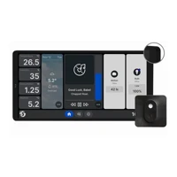 · Unterputz·"" Wall Display X2 Black+ Blu H&T Black