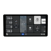· Unterputz·""Wall Display X2i Black""· WLAN· schwa