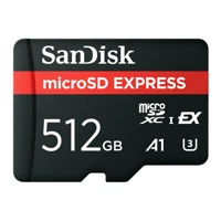 Express microSD Card 256GB Up to 880MB/s Read 650MB