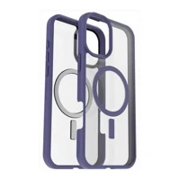 React MagSafe Hülle für iPhone 16 Plus clear/purple