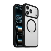 React MagSafe für iPhone 17 Pro Max Black Crystal