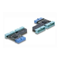 USB 5 Gbps Hub 20 Pin Pfostenbuchse zu 2 x USB 5 Gb