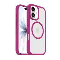 React MagSafe für iPhone 17 Rose Crystal - clear/pi