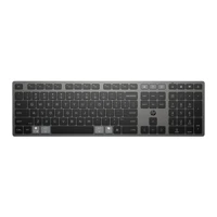 725 - Tastatur - multifunktional, wiederaufladbar
