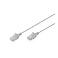 Digitus CAT 6 U-UTP Slim Patchkabel Grau - Netzwerk - CAT 6