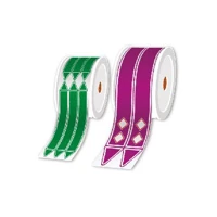 Durchsichtig - 52 x 450 mm 130 Etikett(en) (1 Rolle