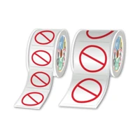 Vinyl - 100 mm diameter 250 Etikett(en) (1 Rolle(n)