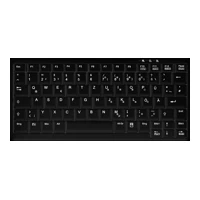 Active Key AK-4100-U keyboard USB German Black - Ta