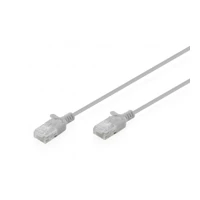CAT 6 U-UTP Slim Patchkabel Grau - Netzwerk - CAT 6