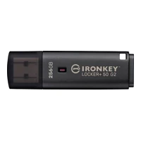 Kingston USB-Stick IronKey Locker Plus 50 G2 - USB-Stick - 2