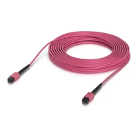 Indoor OM4 multi-mode fiber patch cable with MPO-12