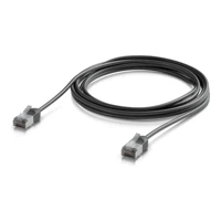 Ultra-thin rugged shielded outdoor patch cable for