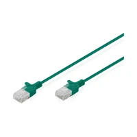 CAT 6 U-UTP Slim Patchkabel Grün - Netzwerk - CAT 6